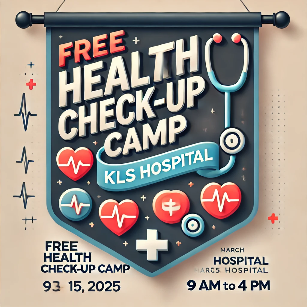 Free Health Check-Up Camp at KLS Hospital